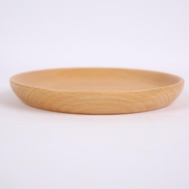 Round Wooden Serving Trays (2-Pack)