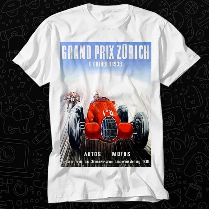 1939 Цюрихский Гран-при Гоночная Футболка 514 XL