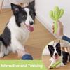 Dog Chew Toys for Aggressive Chewers Durable Rubber Cactus Tough Toys for Training Cleaning Teeth Interactive Dog Toys for Dog