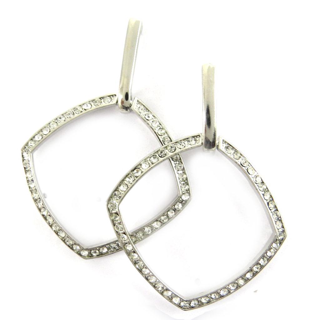 Les Trésors De Lily [G8632] - Boucles Créateur 'Déesse' Blanc