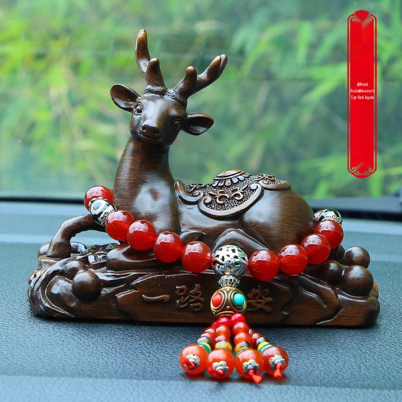 High-End Deer Car Ornament: Unisex Perfume for Center Console Decoration