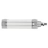 DNC40 Standard Pneumatic Air Cylinder Aluminum Alloy M12*1.25 Piston Rod Thread