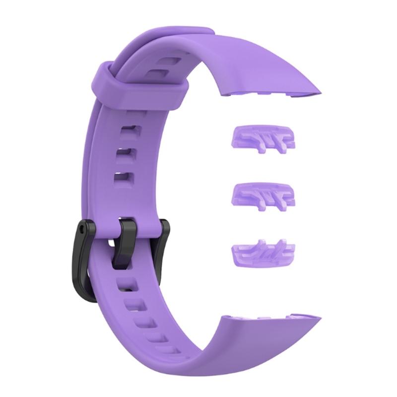 Silicone Band for Honor Band 6 for Smart Watch Wrist Strap Loop Bracelet Replacement Waterproof Belt Sweatproof