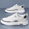 Fashion New Style Men Vulcanized Shoes Spring White Man Casual Shoes Popular Model Mans Sports Sneakers Leisure Walk Skateboard Footwear