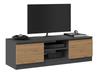 MALWA 120 TV STAND - ANTHRACITE / ARTISAN OAK