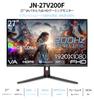 JAPANNEXT Gaming Monitor 200Hz 1ms Full HD 1920x1080 Resolution VA Panel Display Light Viewing 27-inch (HDMI/DisplayPort/VESA Compatible/Blue Cut/178°