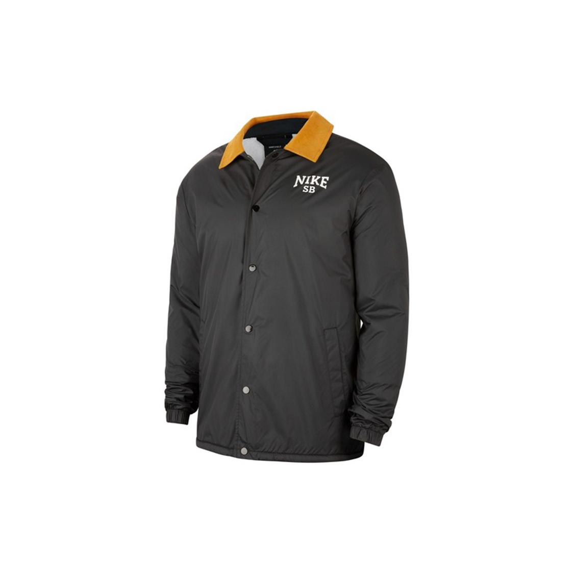 Куртки Nike Мужские Черные Лацканы Умеренные Другое CK5447-010 S