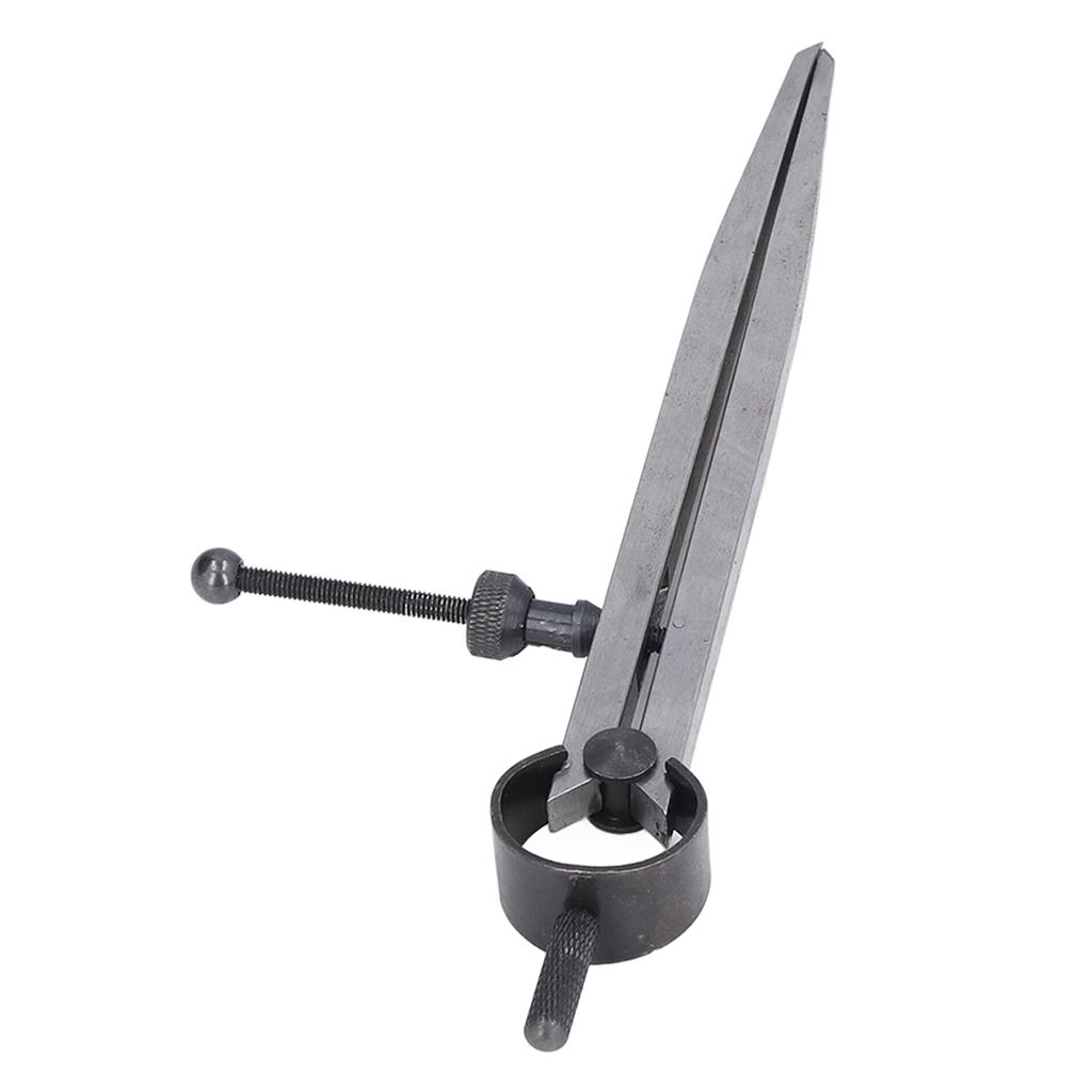 Flat Ben Fjær Markering Måler Trebearbeiding Skillere Karbon Stål Avstandsmåler Kompass Caliper med