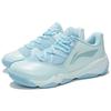 Li Ning Dovega Competition Cushioning Slip Resistant Abrasion Resistant Low Top Badminton Shoes Women's Blue AYTP044-12