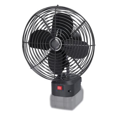 Ventilator portabil de pescuit pentru picnic de campare în aer liber Ventilator metalic fără fir Ventilator cu viteză reglabilă a bateriei cu litiu