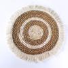 Ethnic Moroccan Style Woven Straw Wall Hanging for Sofa or Bedside