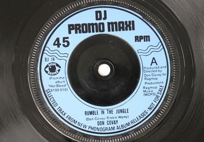 7-Zoll-Schallplatte DON COVAY - Rumble In The Jungle / Sexy Lady DJ14 PHONOGRAM 1974 UK Soul/Funk Gebraucht