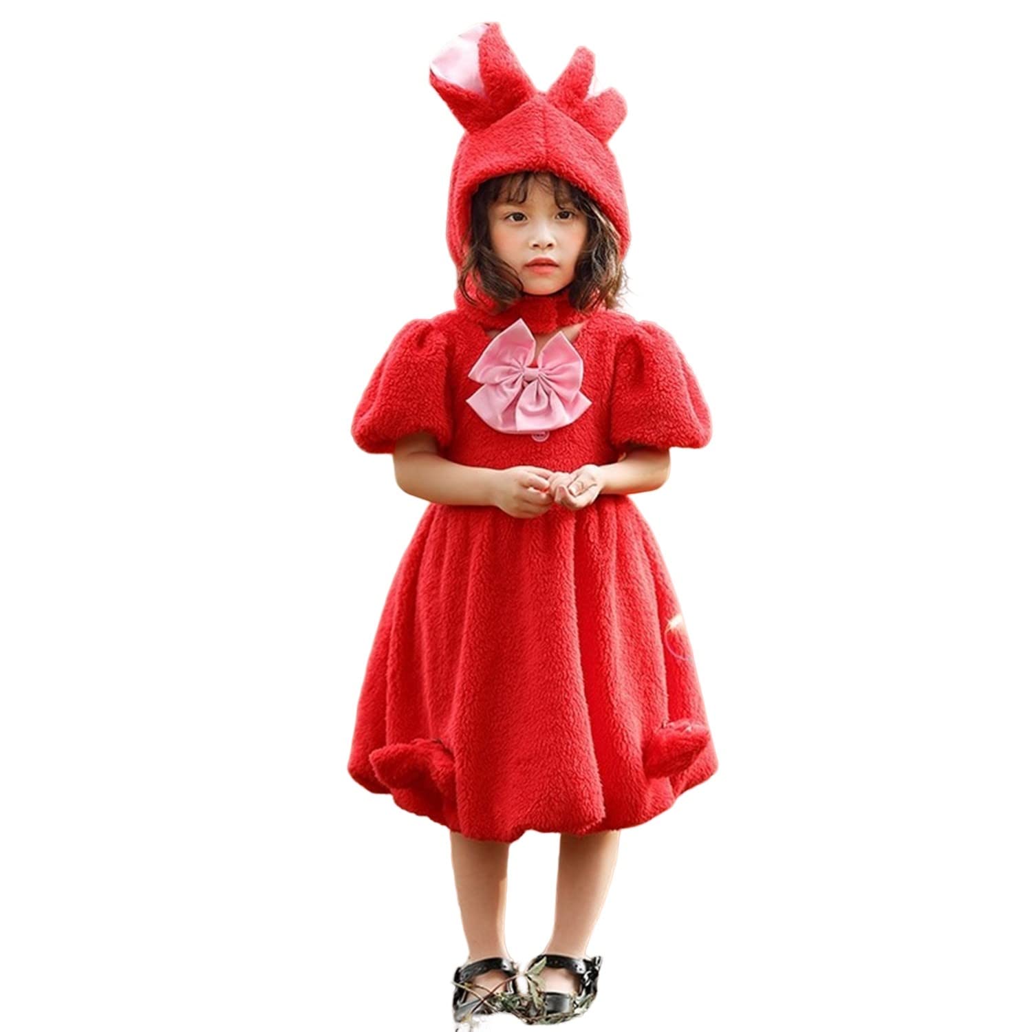 

Хэллоуин Кролик Зайчик Платье Костюм Косплей Мероприятие Вечеринка Девушка Платье с капюшоном Галстук-бабочка Набор из 3 предметов [Misia Luxury] [17558-17569]