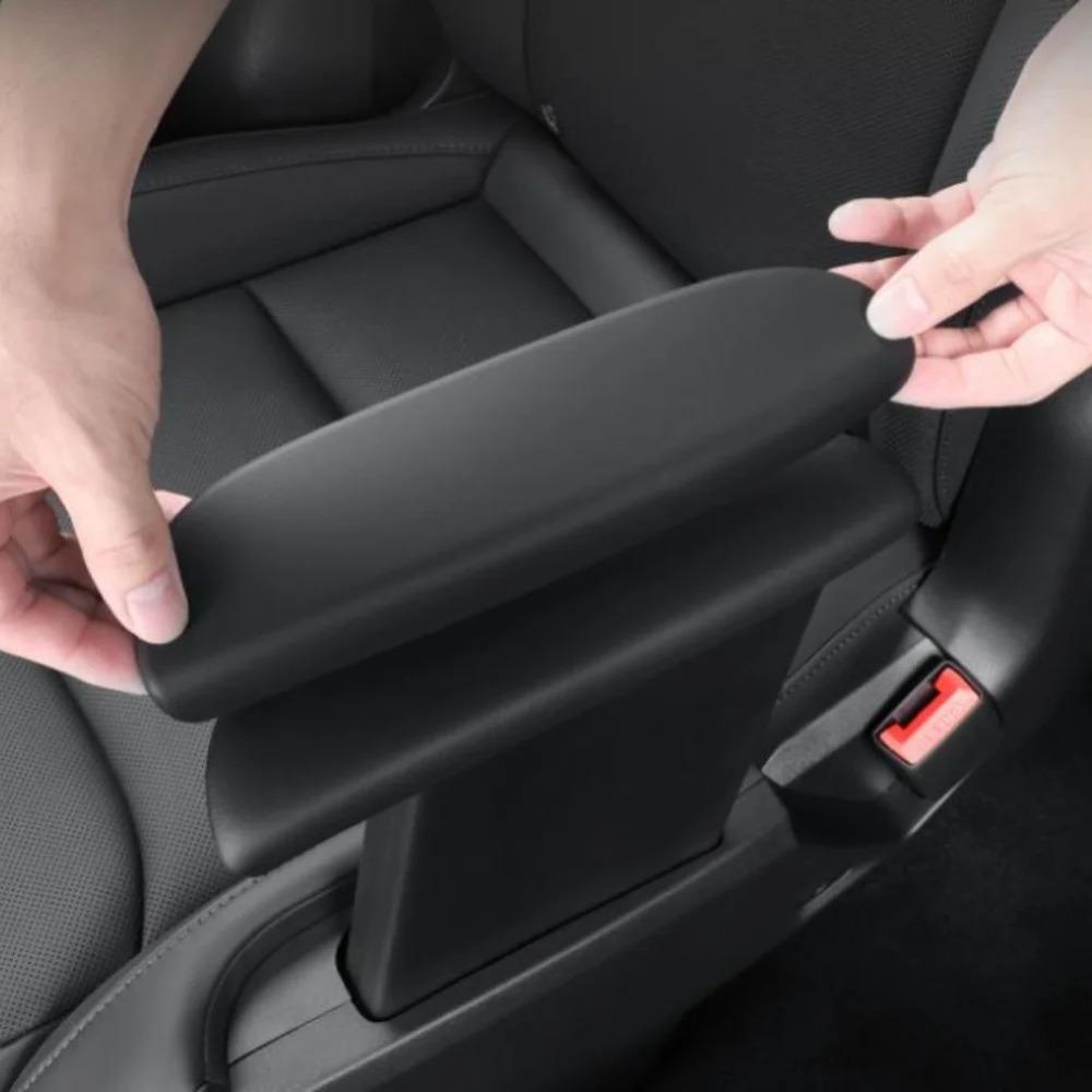 WDN3 Car Handrail Protective Gloves For Tesla Model YL 2025+ Second Row Armrest Protective Cover Interior Mouldings Car Accessories