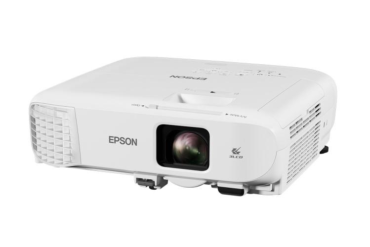 Epson EB-994F 3LCD FHD projector 1920x1080, 4100 ANSI lumens, USB Wi-Fi Ethernet LAN, White