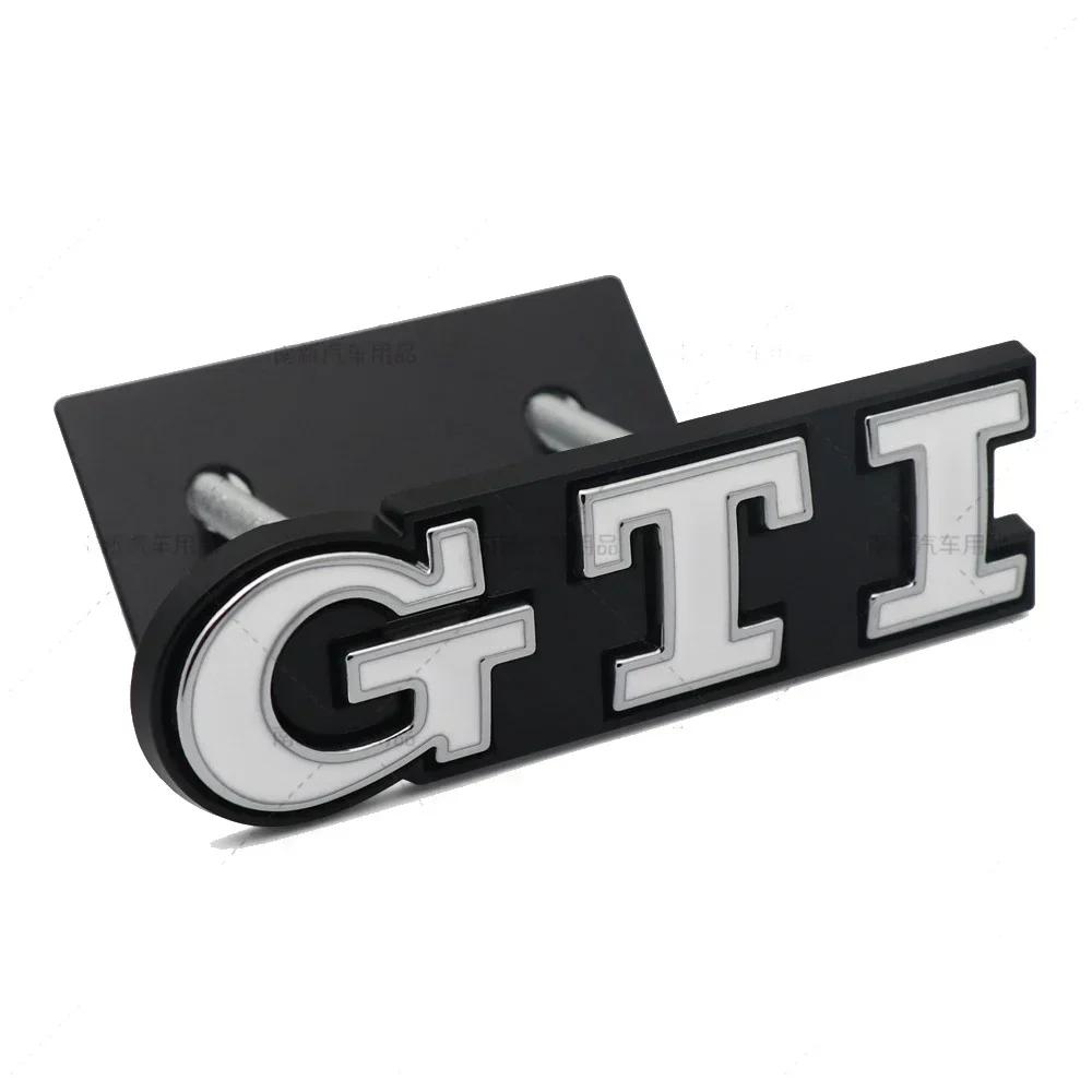 2026 Hot Sticker for Volkswagen Metal GTI Logo Car Front Grille Emblem Badge Polo Caddy Golf 4 5 6 8 Jetta Tiguan Touran Passat