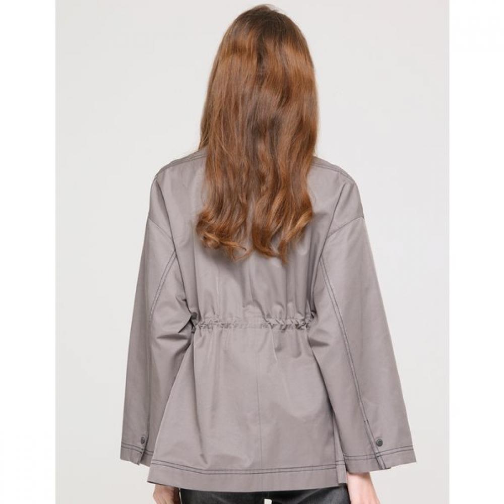 SON JUNG WAN Banding Short Trench Jacket Zjk6363010