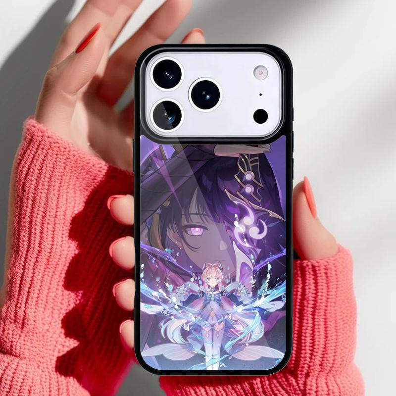

Genshin Impact RAIDENSHOGUN Phone Case for iPhone 17 16 15 14 13 Pro Max Back Cover for 12 11 Pro Coque iPhone 16e