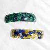Hairpin Wide-Edge Arc Design Smooth Hair Styling Spring Hair Clip Lightweight Decorative Hair Accessory
