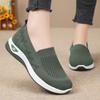 Shoes women's middle-aged and old spring breathable and comfortable single shoes direct sales soft-soled casual one-pedal mesh mother shoes