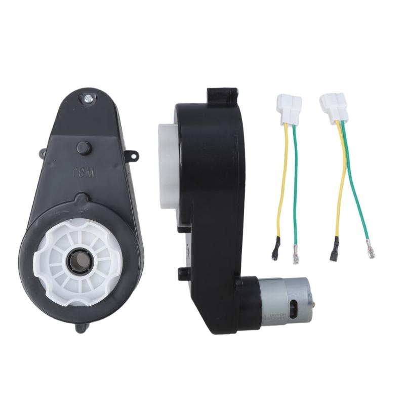 N80C 2Pcs 550Rs Motor Gearboxes Assembly For Kids Toy Vehicle