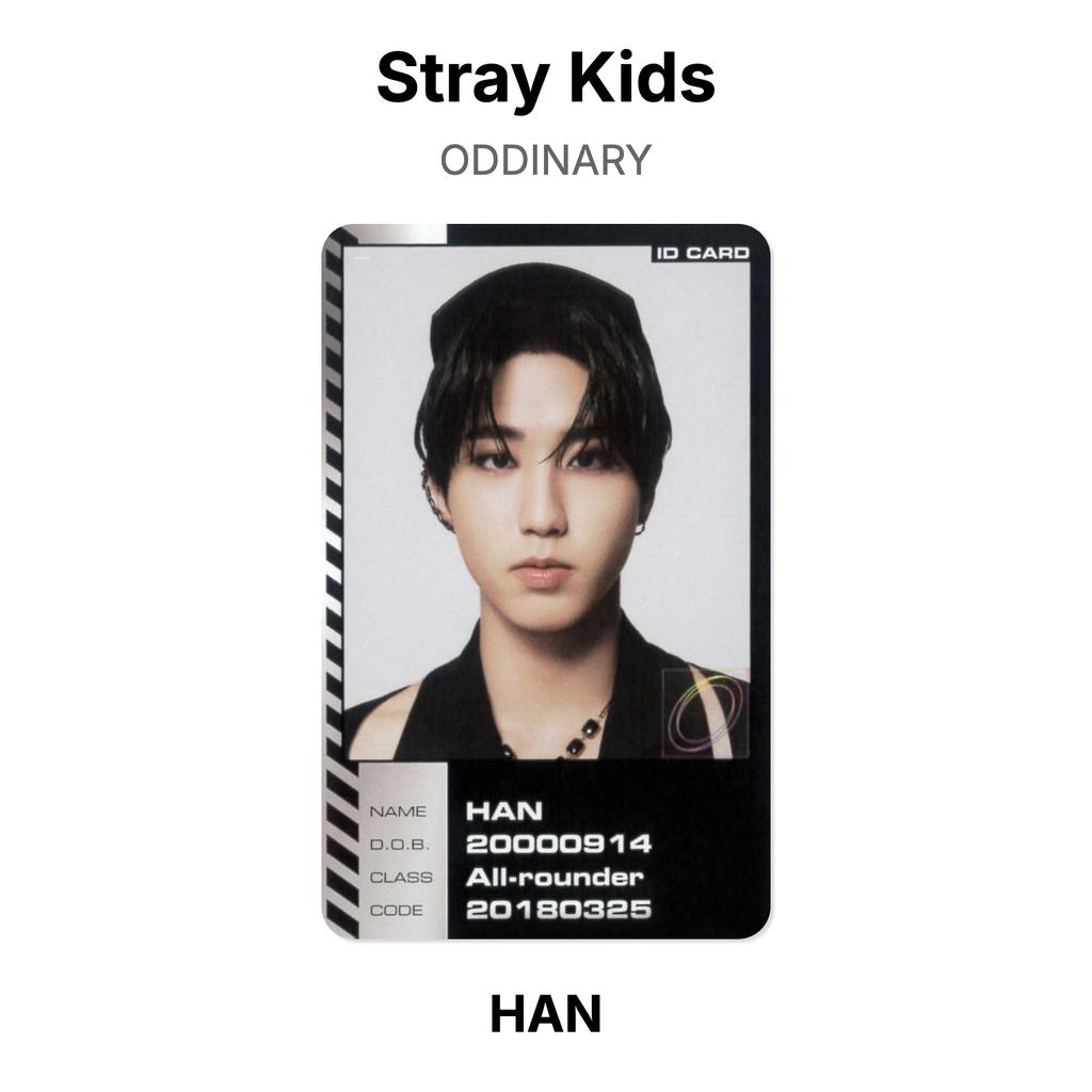 Stray Kids ODDINARY Official Photocard