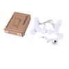 Touch-Control Stepless Dimming LED Vanity Lights with 10 Bulbs for Makeup, Cable Management, and Color Adjustment