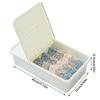 White Underwear Storage Box Thickened Cabinet Organizer Creative Storage Case  Sock Underpants Bras
