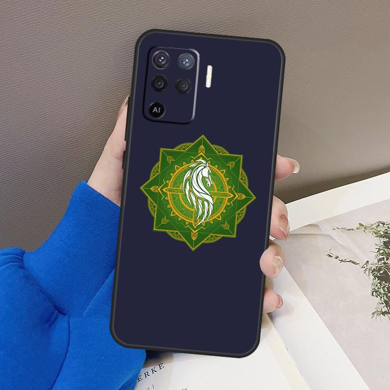 Rider of Rohan Case For Oppo A5 Pro A15 A17 A57 A77 A18 A38 A58 A78 A98 A94 A74 A54 A16 A76 A96 A40 A60 A80