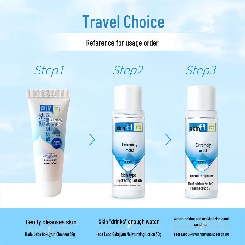 Mentholatum 123 Hydrating Travel Set