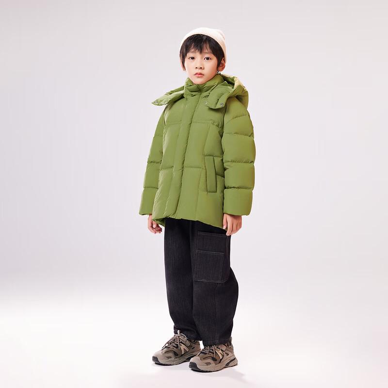 Унисекс пуховик с капюшоном EBAER 3-Proof 110cm