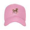 Colorful Horse Art Watercolor Graphic Year of The Horse 2026 Casual Baseball Cap Hip Hop Hats Summer Street Style Baseball Caps