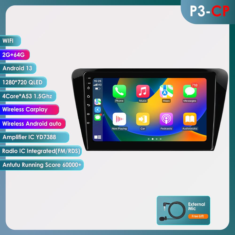 Android Navigation & Reverse Camera System for Volkswagen Skoda Octavia 2013-2018