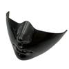 Comfortable Halloween Half Face Mask Futuristic Costume Accessory Masquerade Half Face Mask for Halloween Cosplay