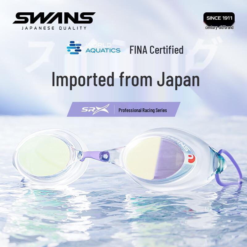 SWANS Professional Racing Swim Goggles Standard