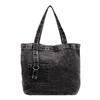 Retro denim bag women's large-capacity shoulder portable shopping bag niche literary and leisure versatile tote bag