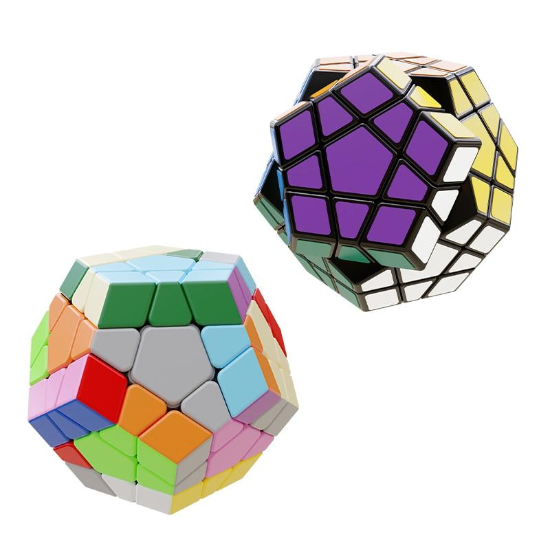Sengso Megaminx 3X3 Dodecahedron Cube Speed Magic Cube Educational Toys Children Puzzle Toys Birthday Gift For Kid