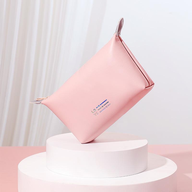 Compact Candy Color Travel Makeup & Toiletry Bag