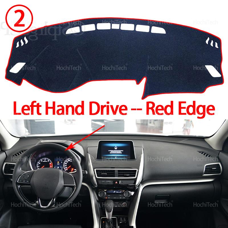 Armaturenbrettabdeckung Auto Vermeiden Licht Pad Instrumentenplattform Abdeckung Matte Teppich für Mitsubishi Eclipse Cross 2017 2018 2019 LHD