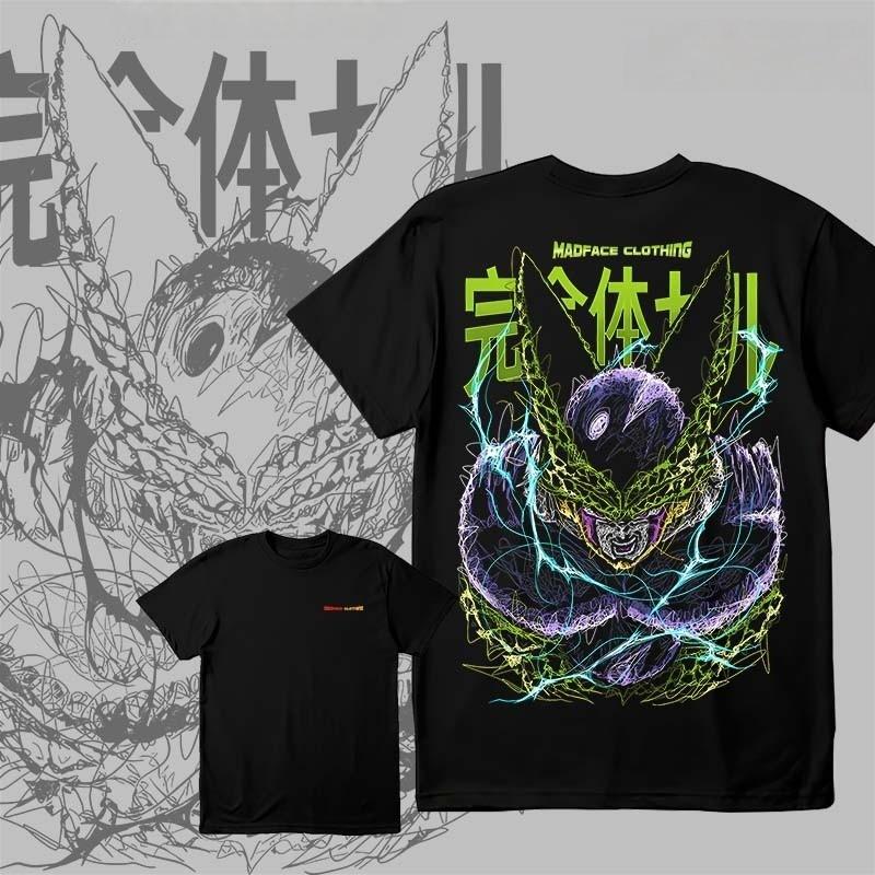 2026 Summer Dragon Ball Z Gohan Super Saiyan 2 Unisexs TShirt Japanese Character Print Cotton Breathable Casual Short Sleeve Tee