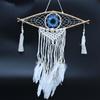 Evil Eye Dream Catcher Macrame Wall Hanging