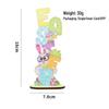 Wooden Rabbit Decoration for Spring Festivals and Easter