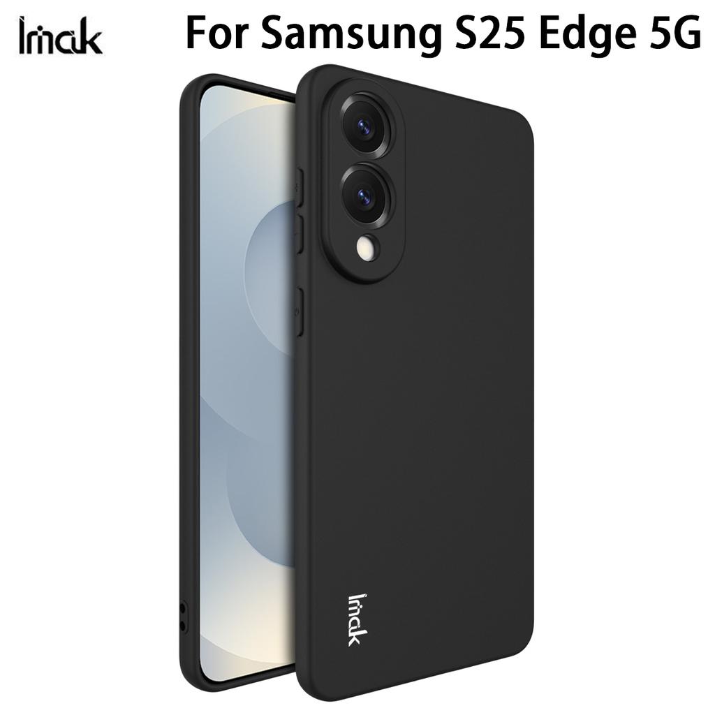 For Samsung Galaxy S25 Edge 5G Phone Case IMAK UC-3 Matte Soft Cover