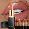 9 Colors Mermaid Ji Shiny Pearlescent Warm Lipstick Lip Stain Highly Pigmented Long Lasting Lip Gloss Lip Makeup Gift