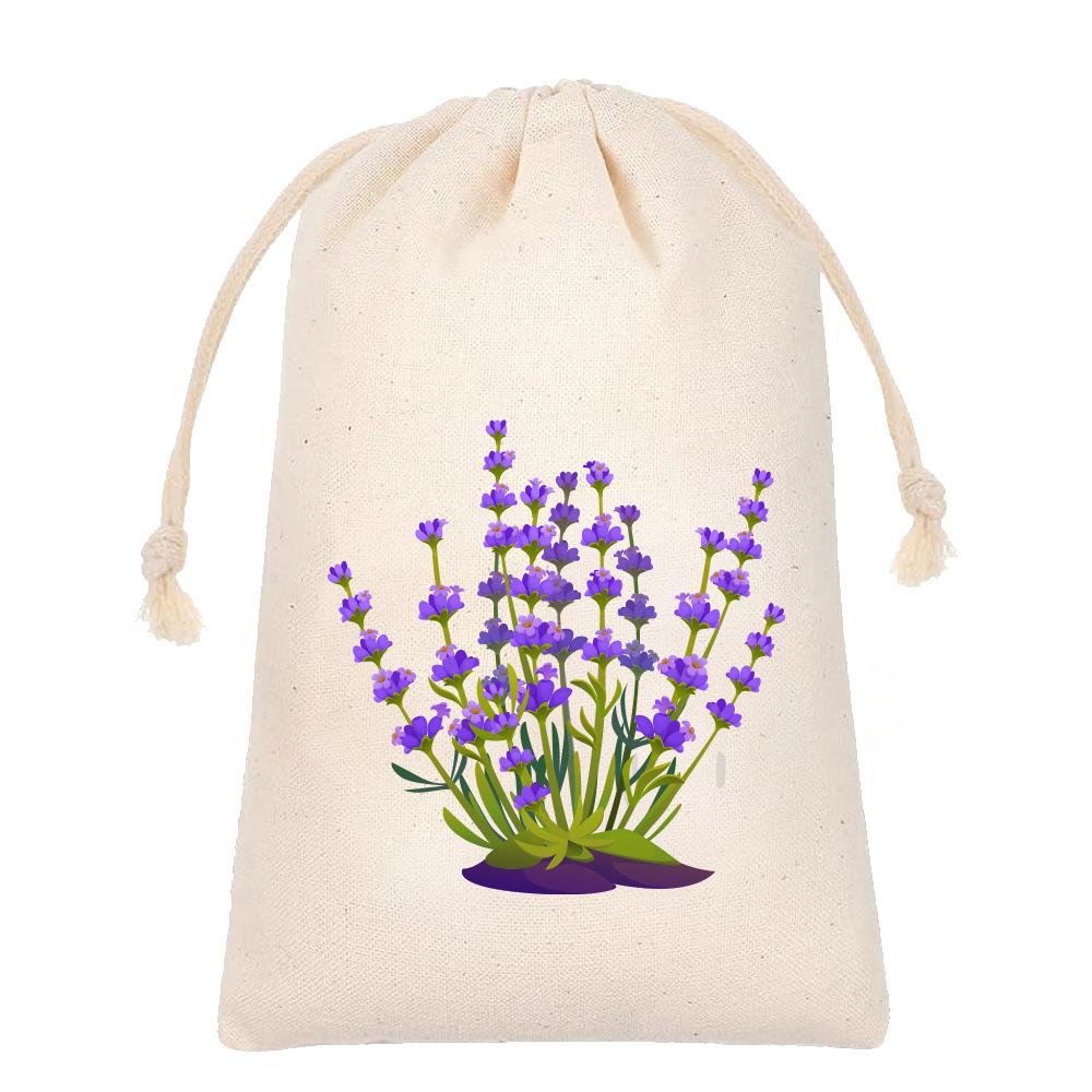 24pcs Drawstring Bags Gift Bags Canvas Bags Lavender Storage Drawstring Bags Jewelry Packaging Bags Drawstring Bags
