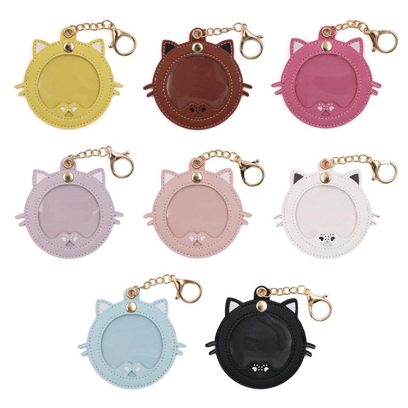 New Cat Shape Ita Bag Pins Badge Protector Case For 58Mm Anime Badges Decoration Bag Accessories Pin Case Birthday Gift