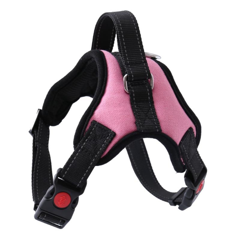 Small Medium Large Dog Harness Nylon Reflective Collar Vest Harnesses For Dogs Training Husky Alaskan Bulldog Breast-band Belt