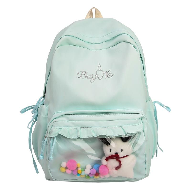 Dopamine Casual Travel Backpack High Value Junior and Senior High School Students Versatile Commuting Backpack Large Capacity Cute Pain Bag