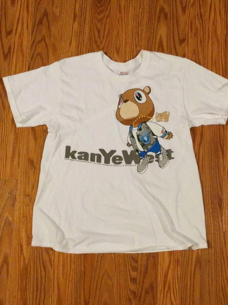 

Kanye West Graduation Bear short sleeve T shirt Reprint BL1529 S