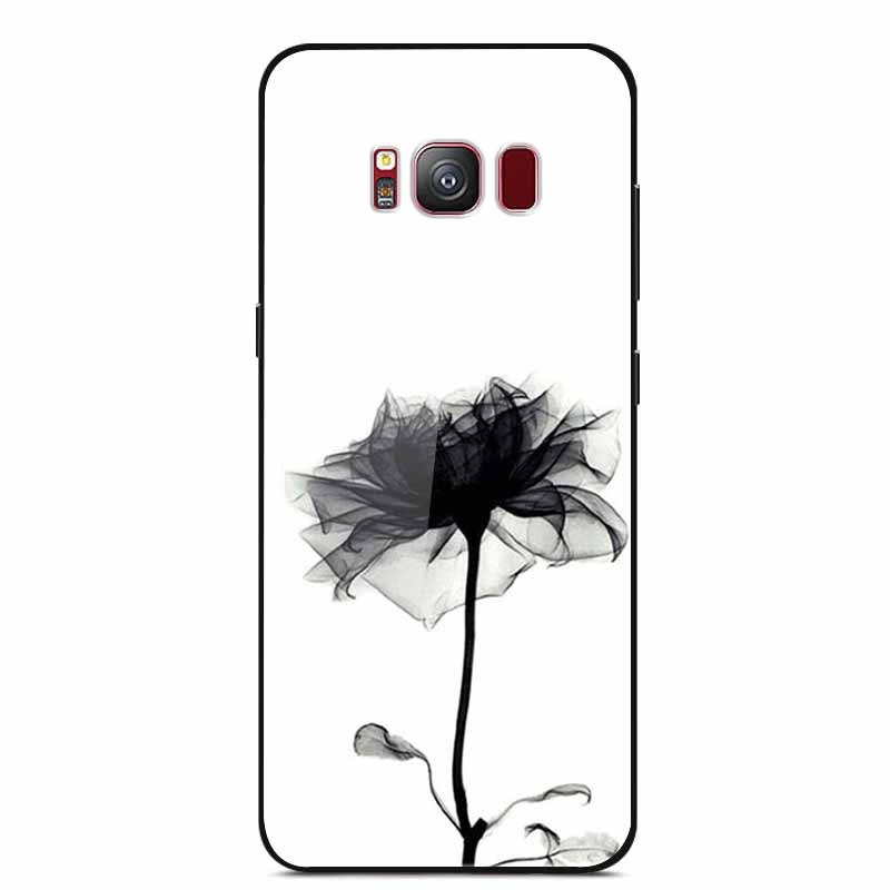 Glass Back Cover For Samsung S8 Plus Phone Case S8Plus Hard Tempered Glass Case For Samsung Galaxy S8 Plus Case S 8 Soft Edge
